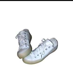 "Converse" White Sneakers Size:8